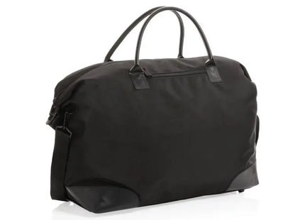 Impact AWARE™ RPET 1200D Wochenendtasche, Schwarz, Stilvoll und Nachhaltig für Kurztrips TK Gruppe® Grosshandel 