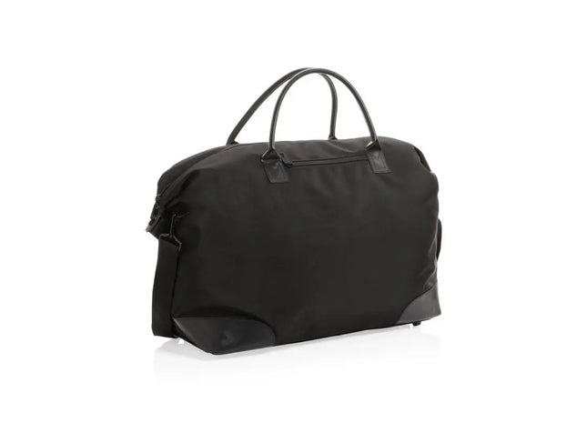 Impact AWARE™ RPET 1200D Wochenendtasche, Schwarz, Stilvoll und Nachhaltig für Kurztrips TK Gruppe® Grosshandel 