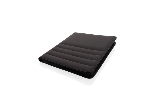 Impact AWARE™ RPET A4 Portfolio, Umweltfreundlicher Organizer mit Reißverschluss, Schwarz TK Gruppe® Grosshandel 