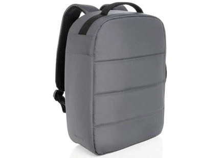 Impact AWARE™ RPET Anti-Diebstahl 15,6 Laptop-Rucksack in Anthrazit – Sicher und Umweltfreundlich TK Gruppe® Grosshandel 