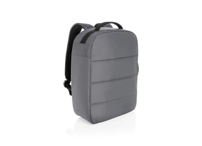Impact AWARE™ RPET Anti-Diebstahl 15,6 Laptop-Rucksack in Anthrazit – Sicher und Umweltfreundlich TK Gruppe® Grosshandel 
