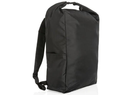 Impact AWARE™ RPET Rolltop-Rucksack – Basic Schwarz TK Gruppe® Grosshandel 