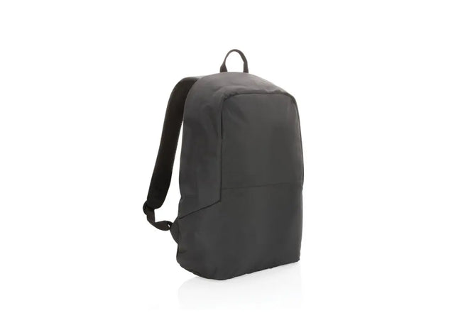 Impact AWARE™ RPET Standard Anti-Diebstahl Rucksack in Schwarz – Sicher & Nachhaltig TK Gruppe® Grosshandel 