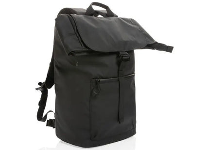 Impact AWARE™ RPET Wasserabweisender Laptop-Rucksack 15.6, Schwarz TK Gruppe® Grosshandel 