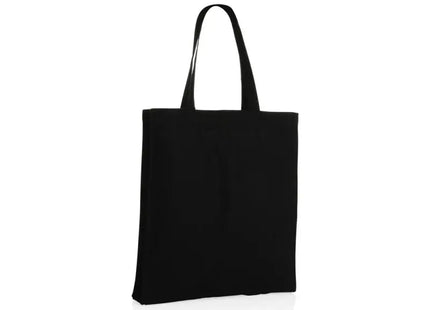 Impact AWARE™ Recycelte Baumwolltasche mit Boden, 145g in Schwarz – Nachhaltig & Geräumig TK Gruppe® Grosshandel 