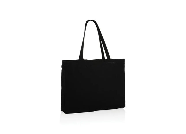 Impact AWARE™ Recycelter Baumwoll-Shopper 145g – Schwarz TK Gruppe® Grosshandel 