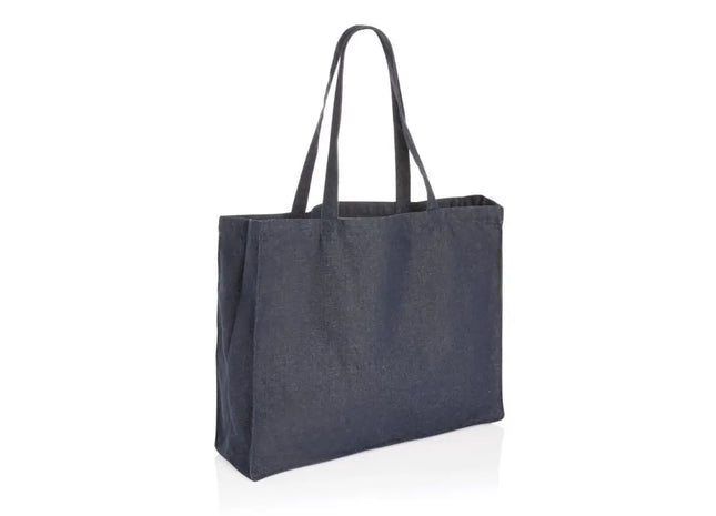 Impact AWARE™ Shopper aus recyceltem Denim – Blau, nachhaltig und stilvoll TK Gruppe® Grosshandel 