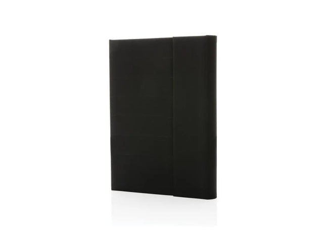 Impact Aware™ A5 Notizbuch mit Magnetverschluss - Klassisch Schwarz TK Gruppe® Grosshandel 
