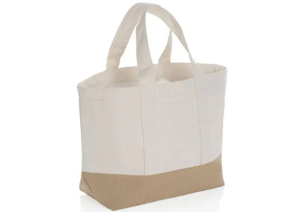 Impact Aware™ Ungefärbte rCanvas Cooler - Off-White: Nachhaltig, Stilvoll, Praktisch - Frische unterwegs TK Gruppe® Grosshandel 