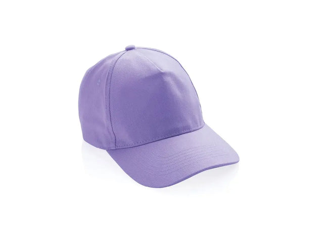 Impact Lavendel 5-Panel Kappe, AWARE™ Tracer, Eco-Friendly TK Gruppe® Grosshandel 