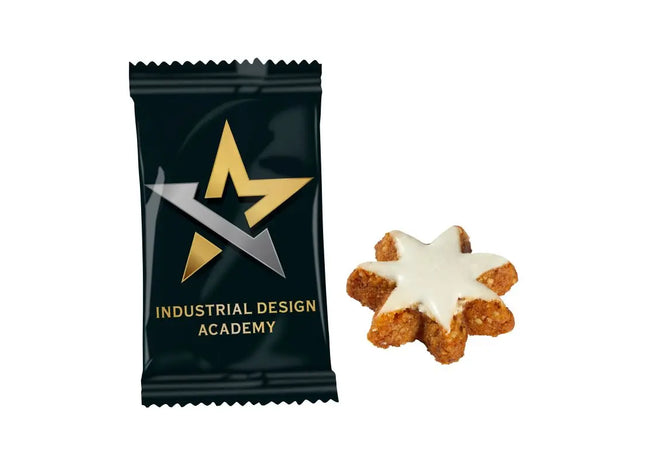 Individuell bedruckte Zimtsterne - Persönliches Weihnachtsgebäck TK Gruppe® Grosshandel 