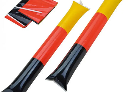 Inflatable Fan Air Pole Set, 2 Pieces, 58cm Each: Promotional Air Poles for Events, Parties, and Advertising TK Gruppe® Grosshandel 