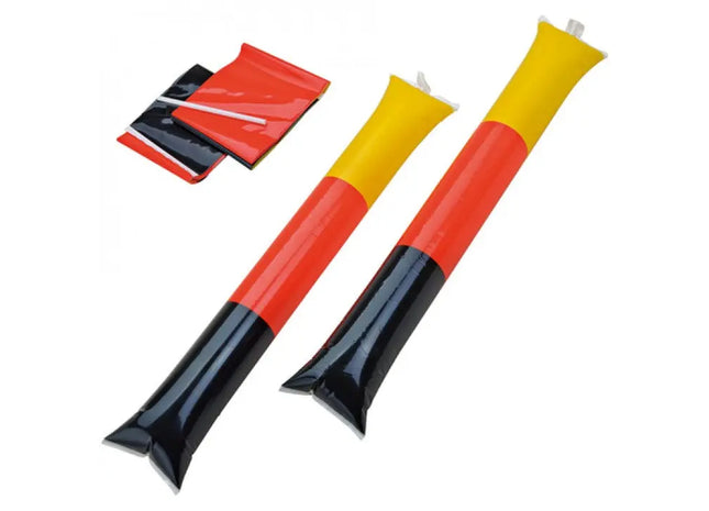 Inflatable Fan Air Pole Set, 2 Pieces, 58cm Each: Promotional Air Poles for Events, Parties, and Advertising TK Gruppe® Grosshandel 