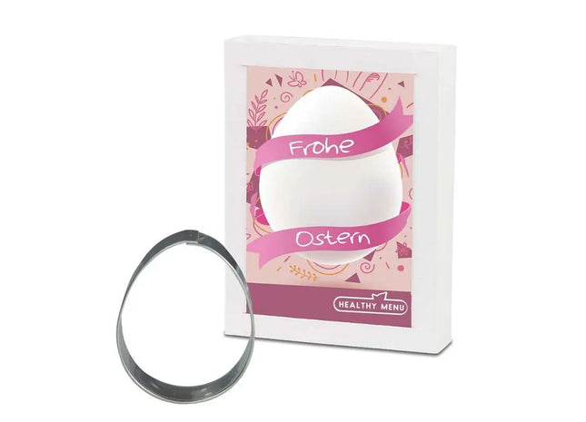 Innovatives Backförmchen-Set: Ei-Design in praktischer Slide-Box TK Gruppe® Grosshandel 