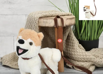 Interaktiver Plüschhund Bello mit Soundfunktion, 30x28cm | Bewegt & Bellt | Kuscheltier Hund TK Gruppe® Grosshandel 