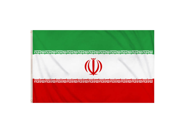 Iran-Flagge – 5 Fuß x 3 Fuß – hochwertiges Material – lebendige Farben – ideal für Veranstaltungen und Dekoration TK Gruppe® Grosshandel 