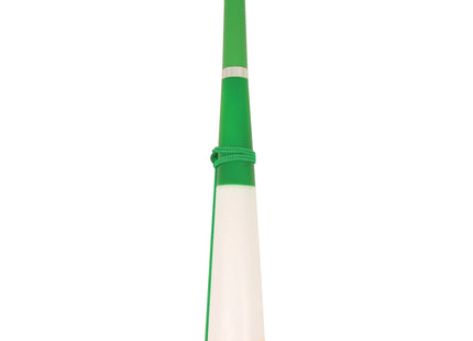 Irisches Dreiblatthorn, 38 cm, mit grünem Band, Partydekoration & Festivalzubehör TK Gruppe® Grosshandel 
