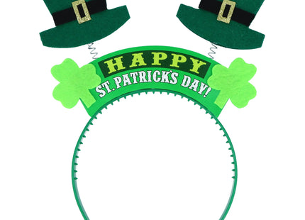 Irish Hut - und Zeichen-Kopfbopper, grün, Partyzubehör für den St. Patrick's Day TK Gruppe® Grosshandel 