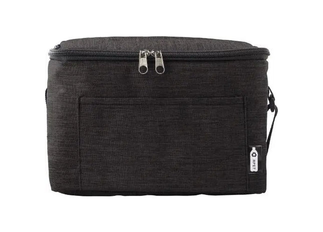 Isabella Schwarze Polyester (600D) & rPET-Kühltasche: Robustes, Umweltfreundliches Kühlzubehör TK Gruppe® Grosshandel 