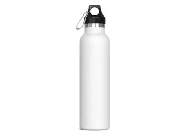 Isolierflasche Lennox 650ml - Weiß - Großzügige Kapazität und stilvoll TK Gruppe® Grosshandel 