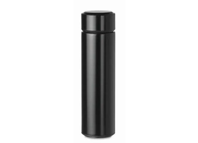 Isolierkanne 450 ml mit C° POLE - Schwarz - Doppelwandige Thermokanne aus Edelstahl TK Gruppe® Grosshandel 