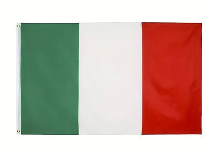 Italienische Flagge 90x150cm - Hochwertige Nationalfahne für Innen- und Außendekoration TK Gruppe® Grosshandel 
