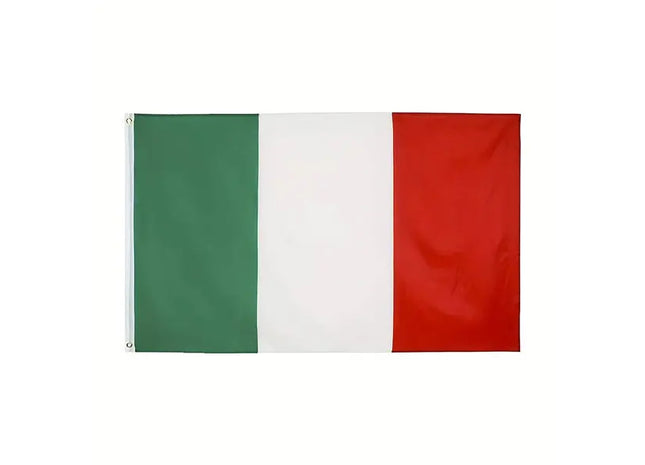 Italienische Flagge 90x150cm - Hochwertige Nationalfahne für Innen- und Außendekoration TK Gruppe® Grosshandel 