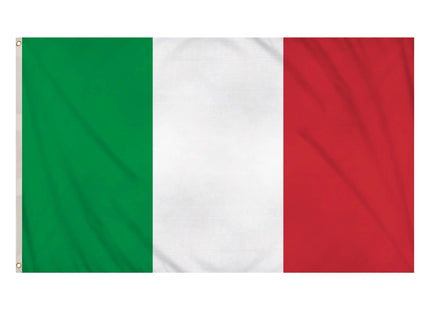 Italienische Flagge, groß 5Ft x 3Ft, robust und wetterfest TK Gruppe® Grosshandel 