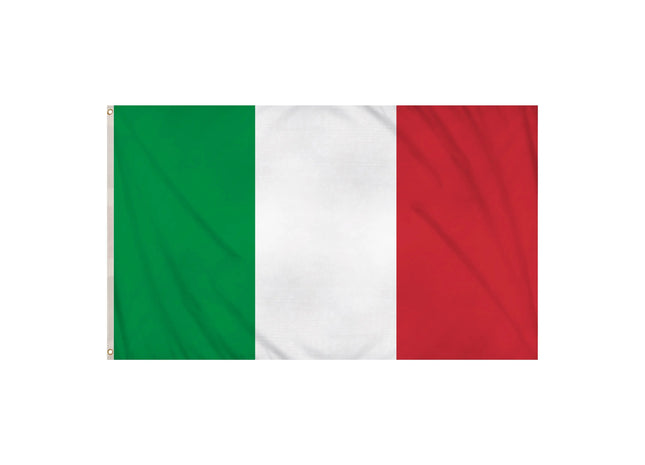 Italienische Flagge, groß 5Ft x 3Ft, robust und wetterfest TK Gruppe® Grosshandel 