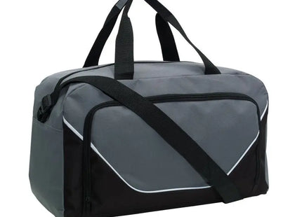 JORDAN Multifunktionale Sporttasche, Grau-Schwarz TK Gruppe® Grosshandel 