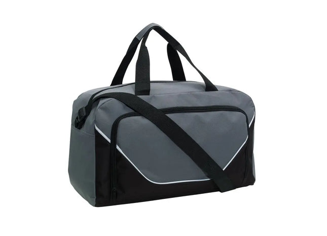 JORDAN Multifunktionale Sporttasche, Grau-Schwarz TK Gruppe® Grosshandel 