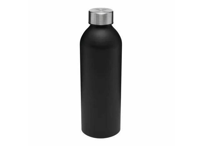JUMBO TRANSIT Aluminium-Trinkflasche 750 ml, Schwarz, Leicht & Langlebig TK Gruppe® Grosshandel 