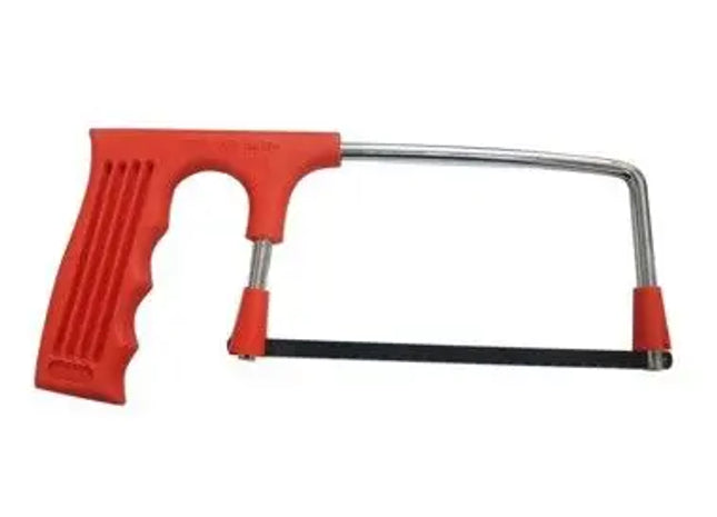 JUNIOR SAGEBOGEN KUNSTSTOFF: Mini Kunststoffsäge | Junior Bügelsäge für Plastik | Kompakte Handsäge für Kunststoffschneiden TK Gruppe® Grosshandel 