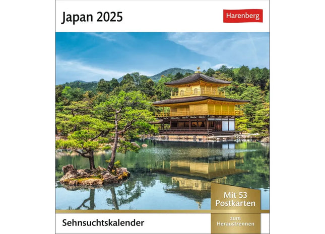 Japanische Naturwunder Kalender 2024 - Sehnsucht nach Japan, Monatlicher Wandkalender TK Gruppe® Grosshandel 