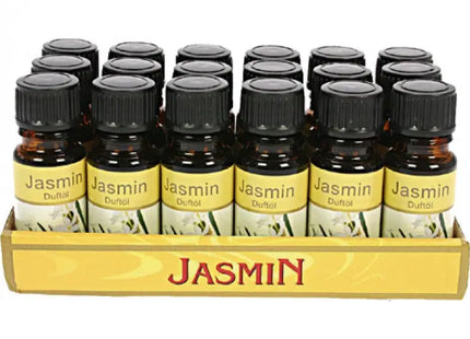 Jasmin Duftöl 10ml - Exotisches Blumenaroma in eleganter Glasflasche TK Gruppe® Grosshandel 