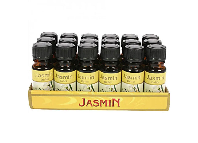 Jasmin Duftöl 10ml - Exotisches Blumenaroma in eleganter Glasflasche TK Gruppe® Grosshandel 