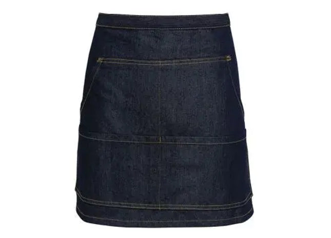 Jeans Stitch Denim Waist Apron – Functional Chic for Modern Professionals TK Gruppe® Grosshandel 