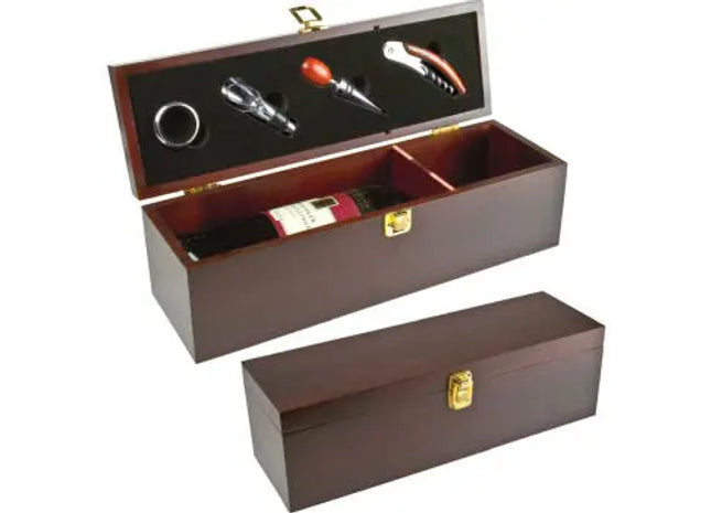 Jesolo Klassische Weinbox - Braun, Elegante Lagerung und Präsentation TK Gruppe® Grosshandel 