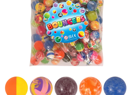 Jet-Bälle 3 cm, 10 verschiedene Farben, Sprungbälle für Kinder TK Gruppe® Grosshandel 