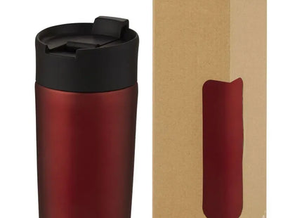 Jetta 330ml Kupfer-Vakuum Isolierbecher in Rot: Stilvoll & Effektiv TK Gruppe® Grosshandel 