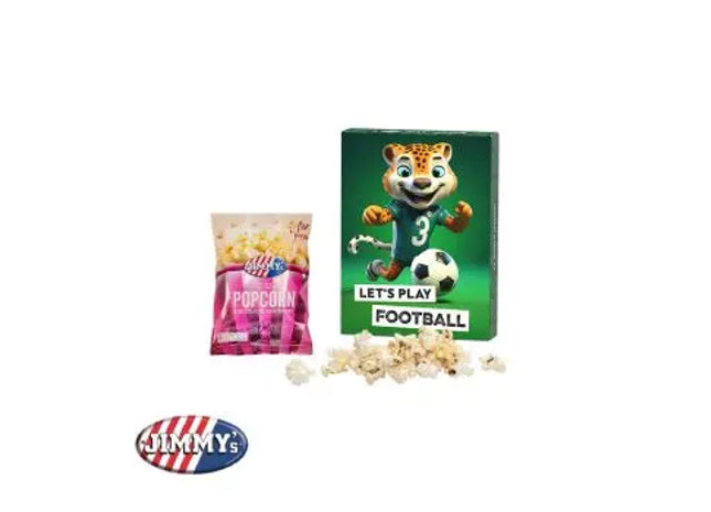 Jimmy’s Süßes Popcorn in Klappschachtel – Perfekt für Kinonächte und mehr TK Gruppe® Grosshandel 