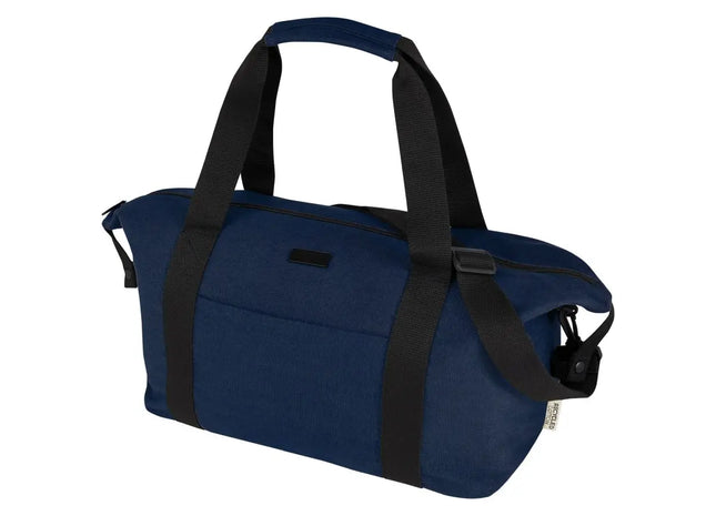 Joey Reisetasche aus GRS recyceltem Canvas, 25 L, Navy, Nachhaltig und Stilvoll TK Gruppe® Grosshandel 