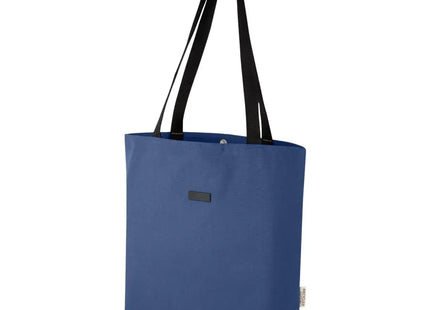 Joey multifunktionale Tragetasche aus GRS recyceltem Canvas 14 L - navy TK Gruppe® Grosshandel 