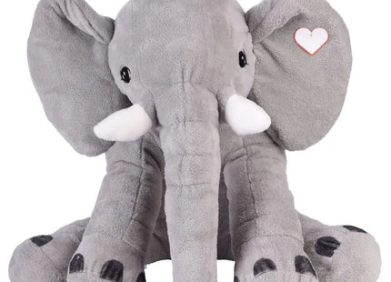 Jumbo Kuschel-Elefant LOUNIS - in edlem Grau - Ein majestätischer Gefährte für große Umarmungen TK Gruppe® Grosshandel 