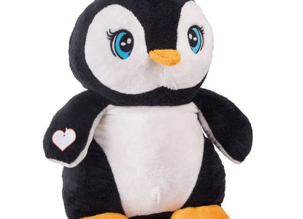 Jumbo Kuschel-Pinguin SKIPPER - in lebhaften Farben - Ein fröhlicher Gefährte für große Umarmungen TK Gruppe® Grosshandel 