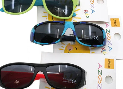 Jungen Sonnenbrillen Basis-Set, 11 Verschiedene Modelle, UV400 Schutz TK Gruppe® Grosshandel 