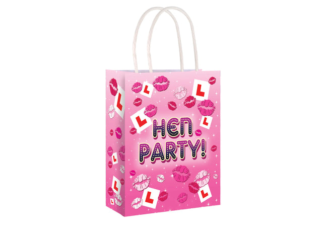 Junggesellinnenabschied Tasche Mit Handgriffen 22x18x8cm - Ideal für Partygeschenke TK Gruppe® Grosshandel 