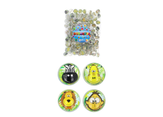 Jungle Jet Ball, 3,3 cm, 4 verschiedene Farben – Spielball für Kinder TK Gruppe® Grosshandel 