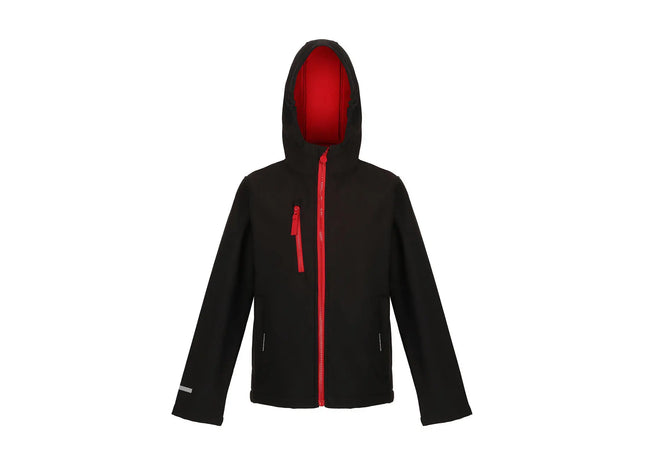 Junior Ablaze 3-Layer Hooded Softshell TK Gruppe® Grosshandel 