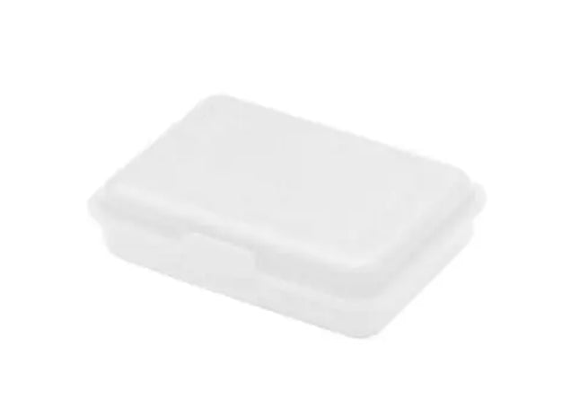 Junior School-Box Aufbewahrungsdose - Milchig Transparent, Kompakt & Robust TK Gruppe® Grosshandel 